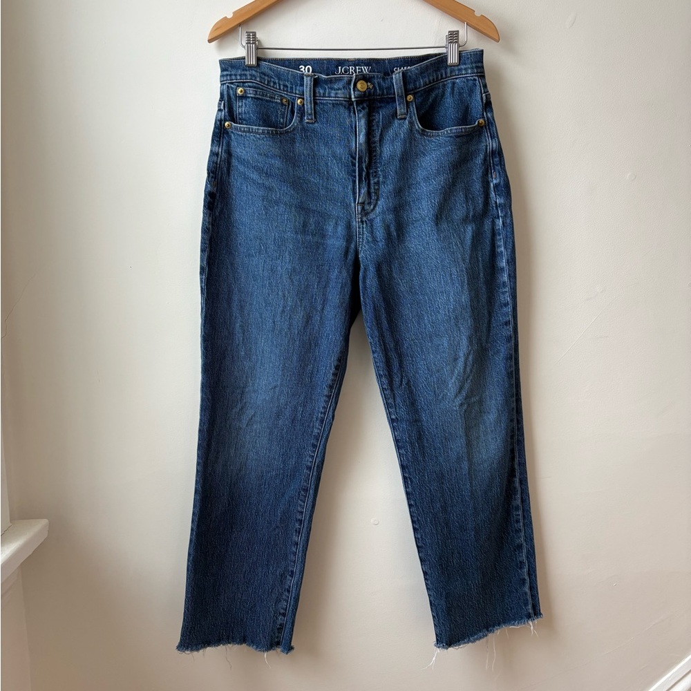 J. Crew Straight Leg with Raw Hem Jeans - Picture 13 of 13